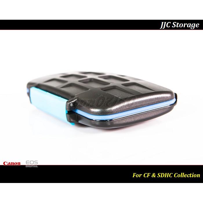 【限量促銷】正品-高質感塑鋼製 12片裝 記憶卡收納盒 (可放4片CF及8片SDHC).防水.防塵.防震-細節圖2