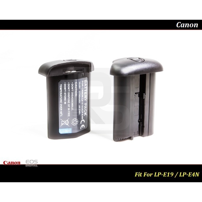 【台灣現貨】Canon LP-E19 高容量.充電器 LP-E4N / LP-E4 / E19 / E4 / E4N-細節圖3