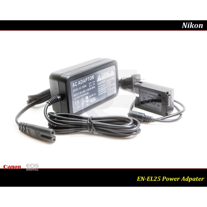 【24H出貨】全新Nikon EN-EL25 假電池 /電源供應器 ZFC Z50II Z30 EL25-細節圖3