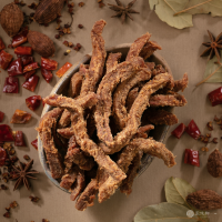 【萬味軒肉乾】經典復刻系列－【麻辣肉條 150g】