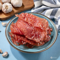 【萬味軒肉乾】經典復刻系列－【蒜味肉紙 200g】