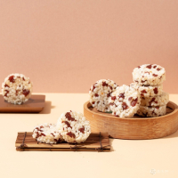 【萬味軒肉乾】零食系列 -【脆肉片米香餅 96g】