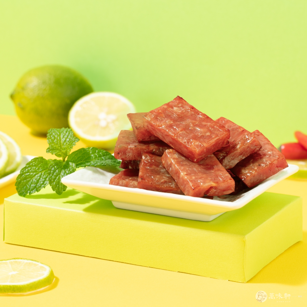 【萬味軒肉乾】滿額贈用，請勿下單/口味隨機出貨－【厚片肉乾單片獨立航空包裝 160g】-細節圖4