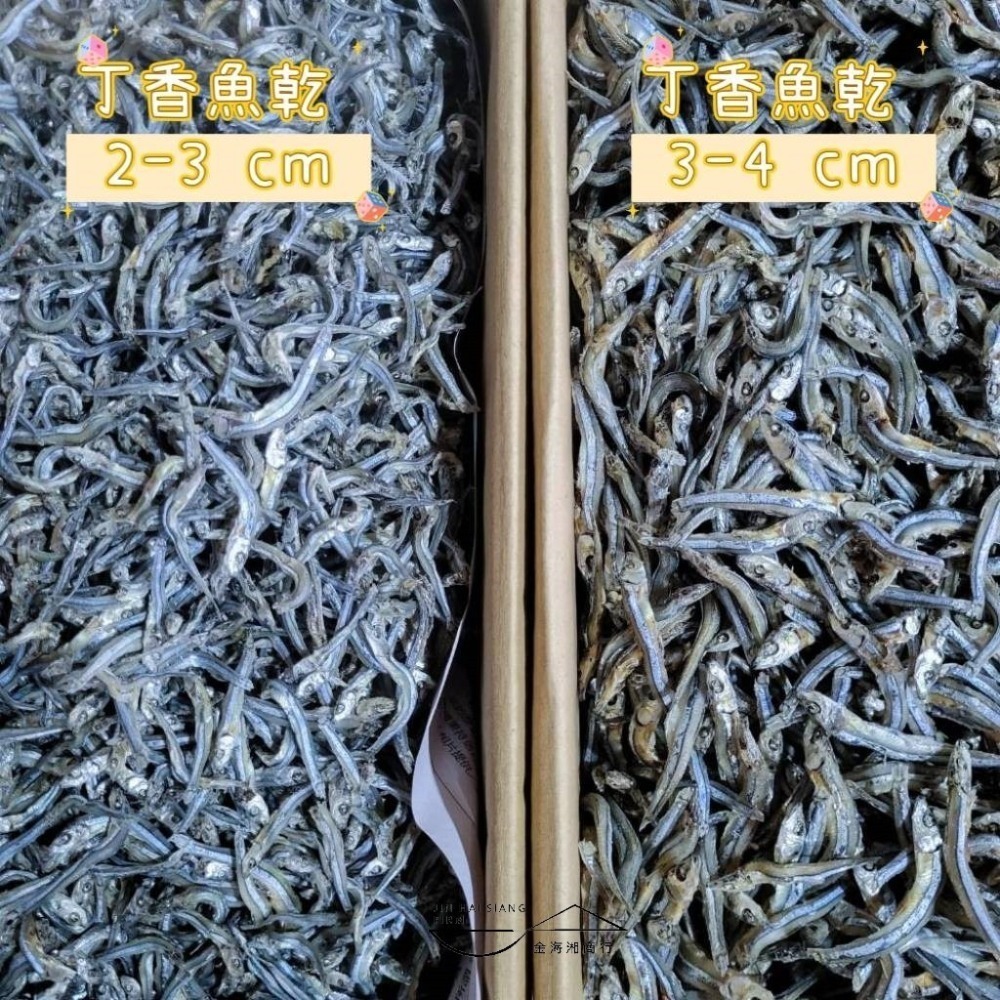 【金海湘商行】澎湖丁香魚乾 小魚乾 新鮮無調味🐟🐟 （料理用）2-3 ｜3-4丁香魚-細節圖2