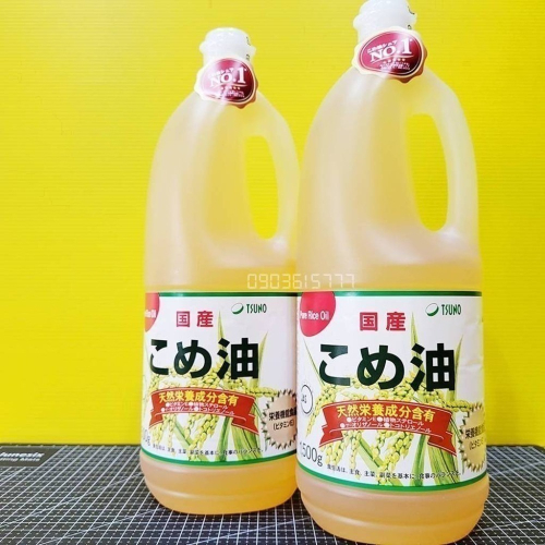 【金海湘商行】Tsuno 玄米油 1500G 優質好油 全素