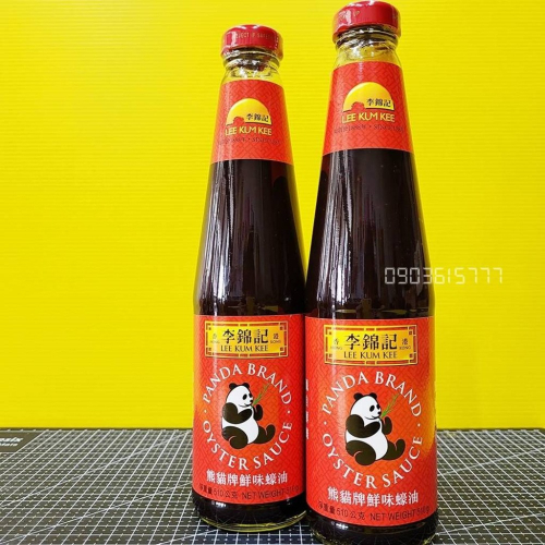 【金海湘商行】李錦記熊貓牌 鮮味蠔油 510G/瓶