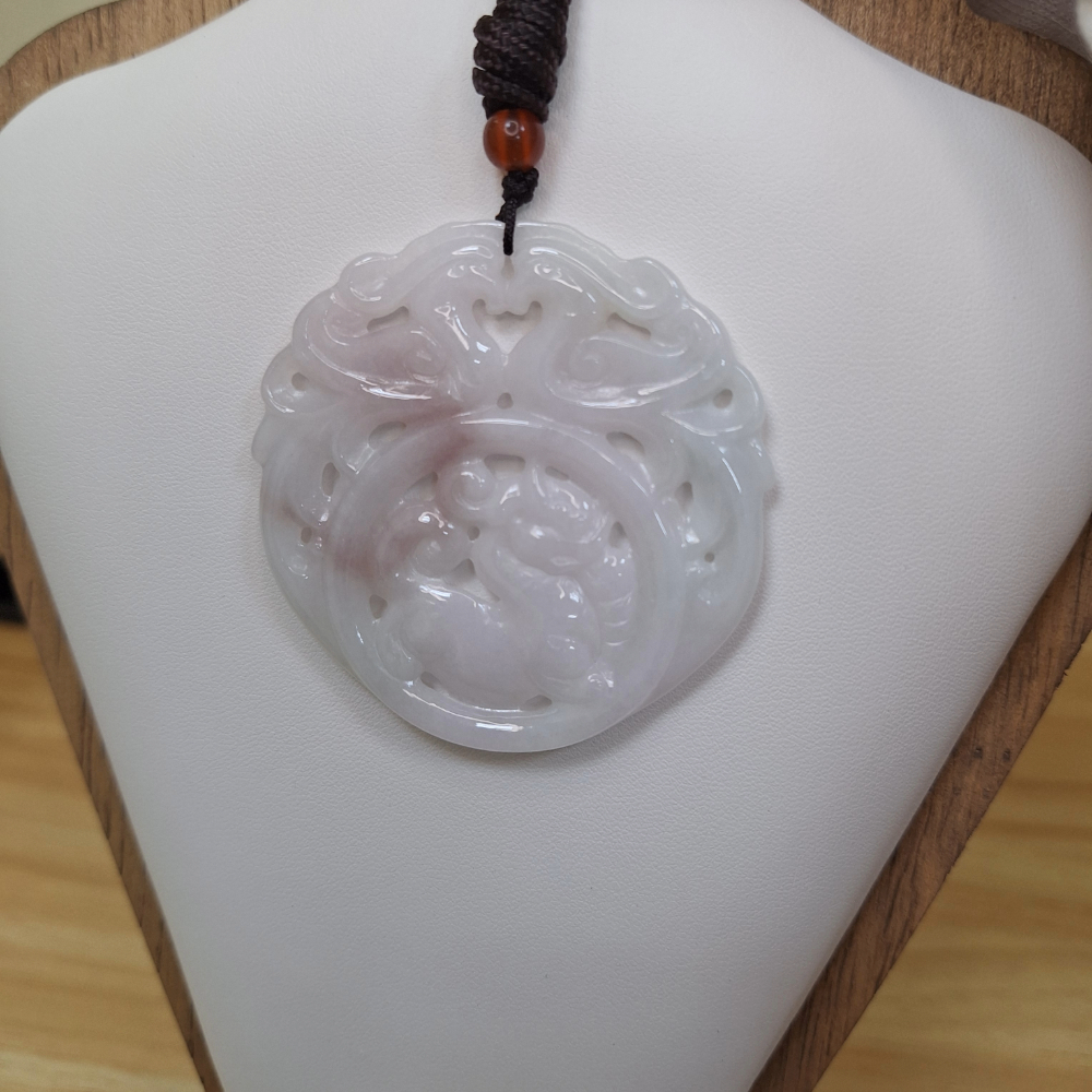 ✨️色漾軒✨️ 三彩吉祥牌 #天然A貨翡翠-細節圖3