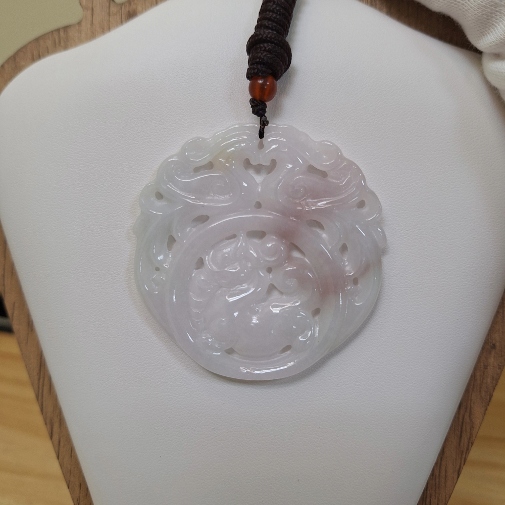 ✨️色漾軒✨️ 三彩吉祥牌 #天然A貨翡翠-細節圖4