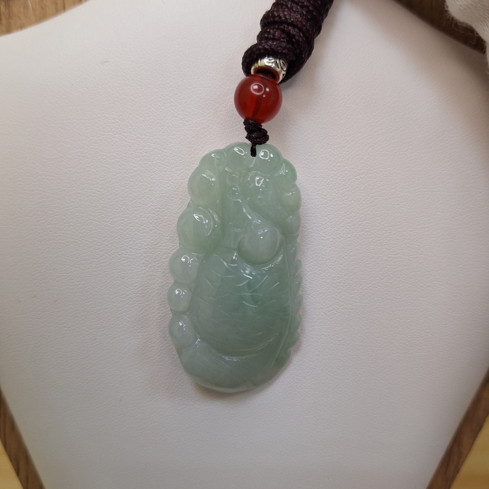 ✨️色漾軒✨️ 年年有魚＜福氣魚＞ #天然A貨翡翠-細節圖7