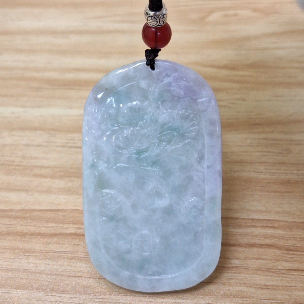 ✨️色漾軒✨️ 松鹿長存 #春帶彩  #紫翡翠 #天然A貨翡翠-細節圖3