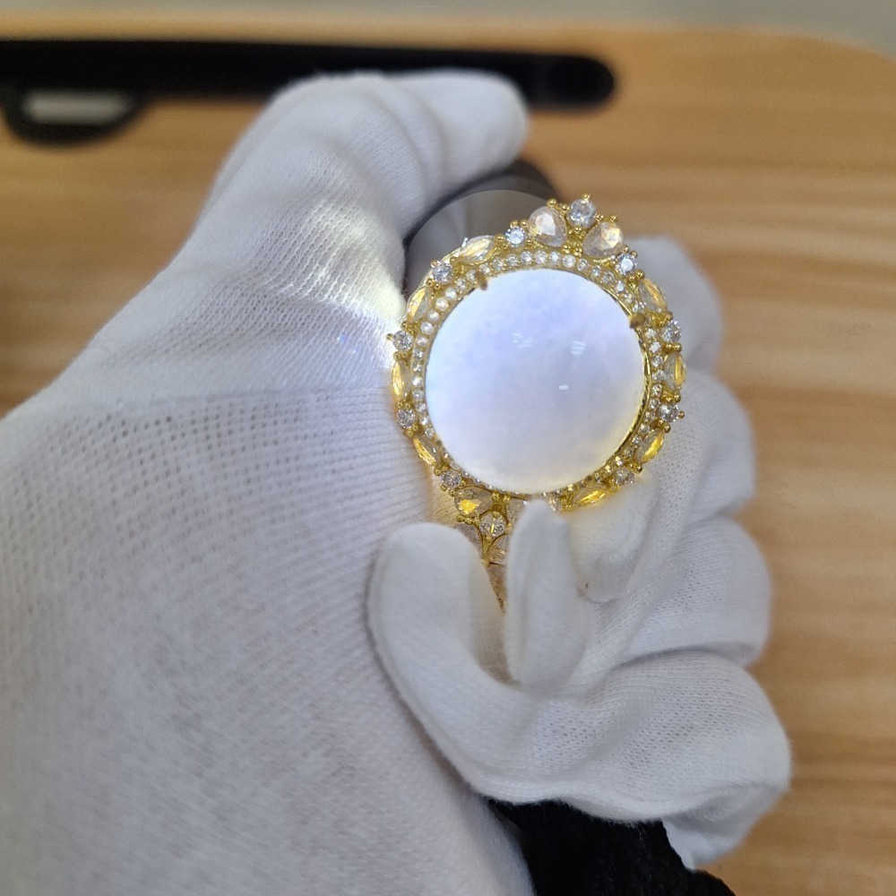 ✨️色漾軒✨️ 紫翡翠大蛋面吊墜 #天然A貨翡翠-細節圖2