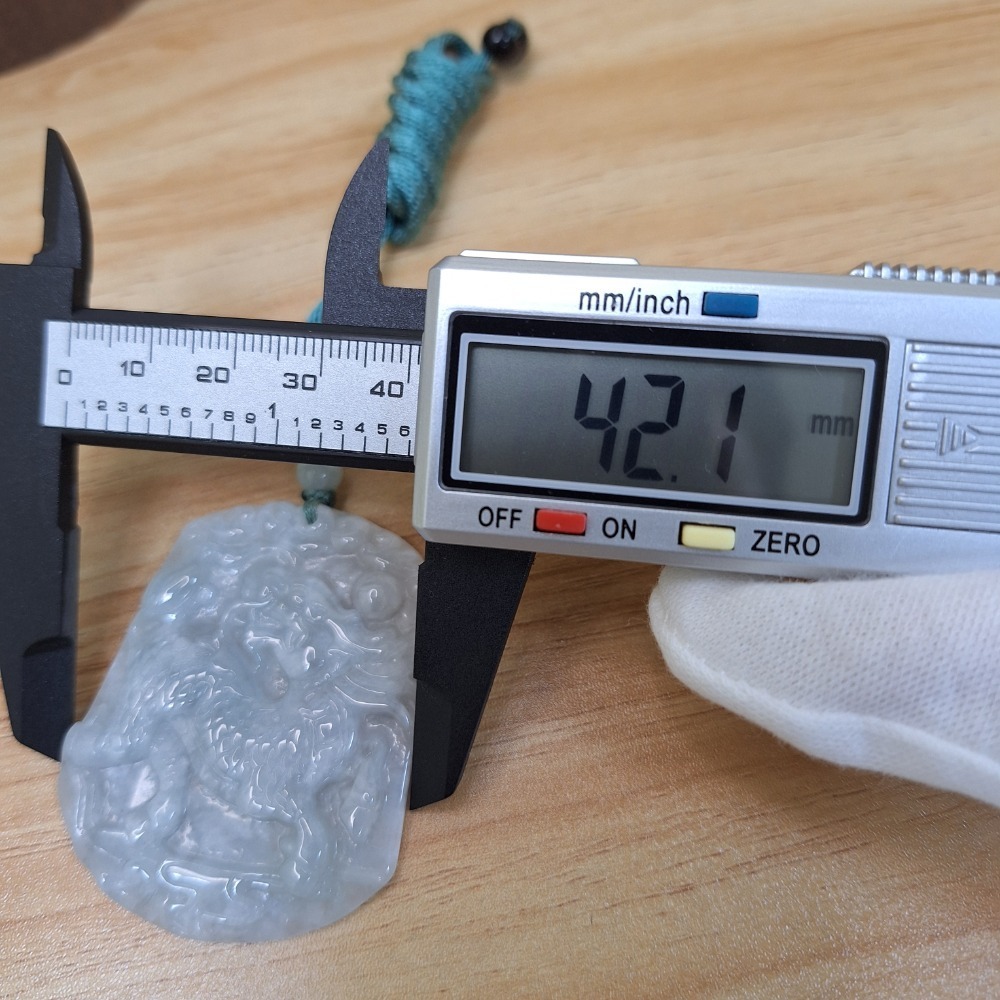 ✨️色漾軒✨️糯冰烏雞麒麟回頭招財納福 #天然A貨翡翠-細節圖5