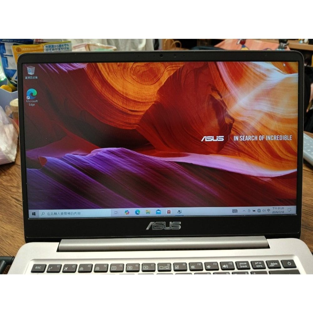 【二手】ASUS UX410UQ i7 8GB SSD+1TB 獨顯940MX 文書/影音/輕度遊戲 筆電-細節圖5
