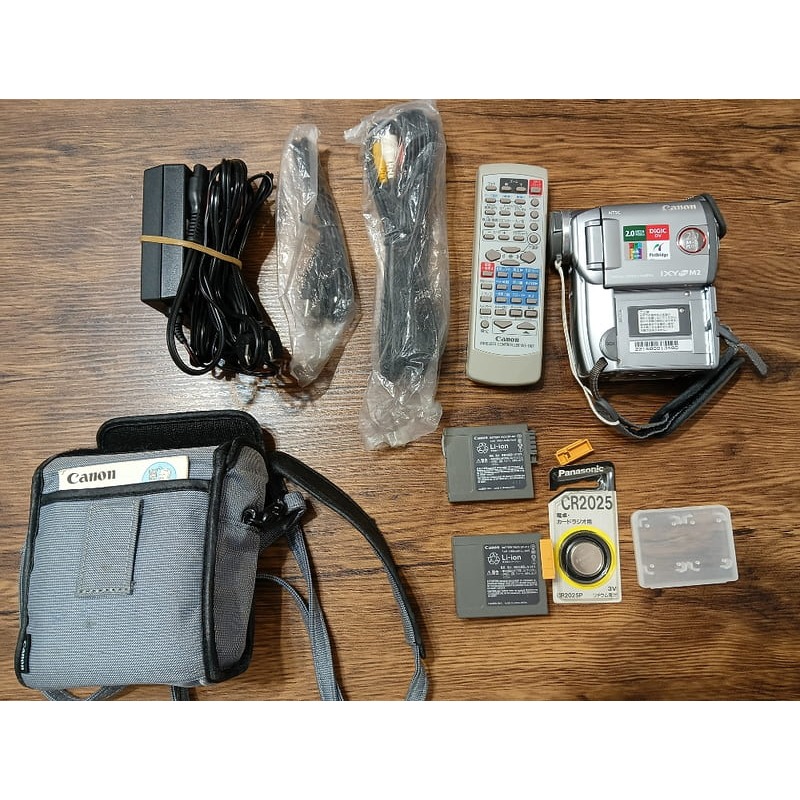 【收藏/零件機 】Canon IXY DV M2 MiniDV 攝影機 配件完整 未測試 現況出售-細節圖4