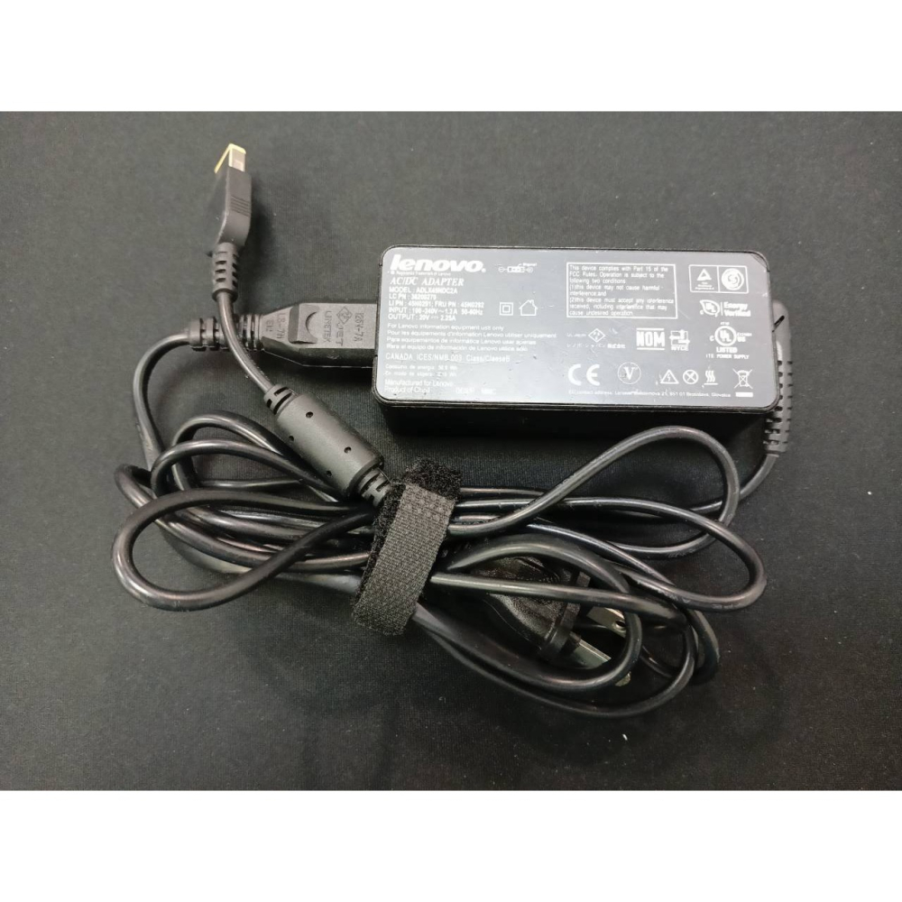 💻 【二手 I Lenovo 聯想】原廠 45W 筆電變壓器｜ADLX45NDC2A｜20V 2.25A｜方口帶針-細節圖2