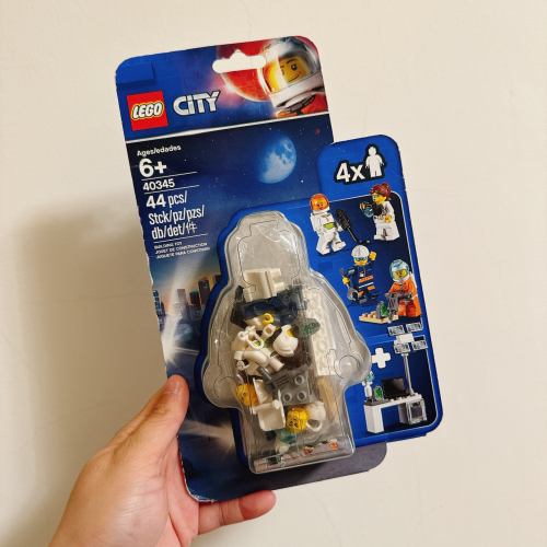 &lt;木木·仕事部屋 Mu Mu Studio&gt; 盒損 樂高 LEGO 40345 太空系列 太空人 人偶組 擴充包 人偶