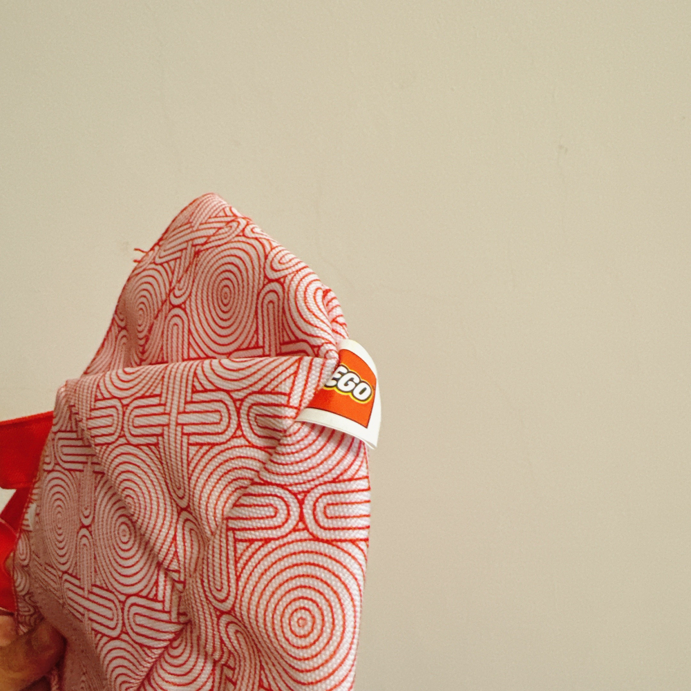 <木木·仕事部屋 Mu Mu Studio> 2021 lego 樂高新年提袋 提袋 手提袋 小物袋 全新 周邊 限定-細節圖6