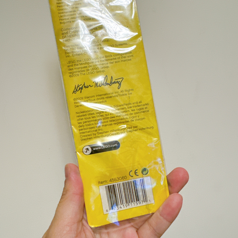 <木木·仕事部屋Mu Mu Studio> 樂高 lego 4553060 海綿寶寶 派大星 珊迪 磁鐵 冰箱貼 絕版-細節圖3