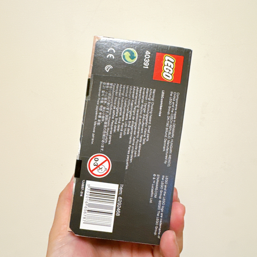 <木木·仕事部屋Mu Mu Studio> 盒損 樂高 lego 40391 星際大戰 白兵 風暴兵 像框 樂高畫-細節圖7