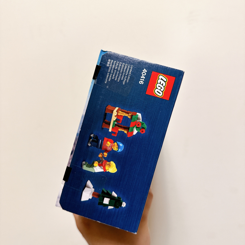 <木木·仕事部屋Mu Mu Studio> 樂高 lego 40416 冬季系列 聖誕節 溜冰場 溜冰 冬日 雪地-細節圖2