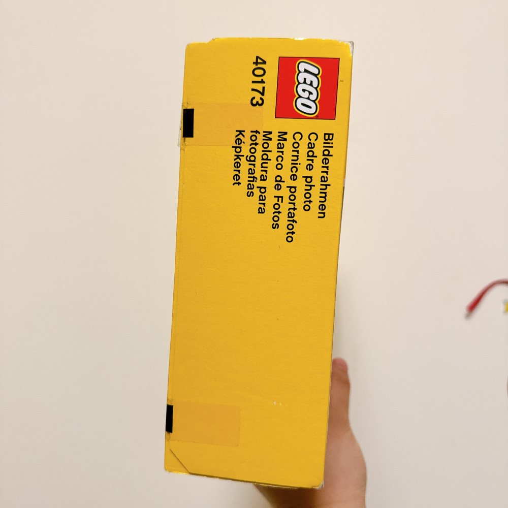 <木木·仕事部屋 Mu Mu Studio> 樂高 lego 40173 樂高相框 相框 相片 磚塊收納盒4x6 周邊-細節圖2