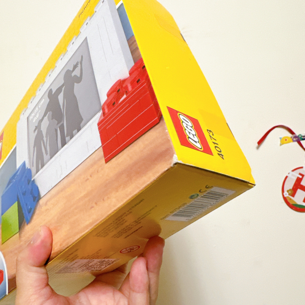 <木木·仕事部屋 Mu Mu Studio> 樂高 lego 40173 樂高相框 相框 相片 磚塊收納盒4x6 周邊-細節圖5