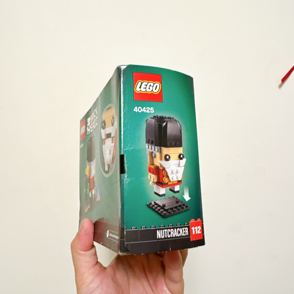 <木木·仕事部屋Mu Mu Studio> 盒損 樂高 lego 40425 聖誕 胡桃鉗 大頭系列 擺飾 季節限定-細節圖4