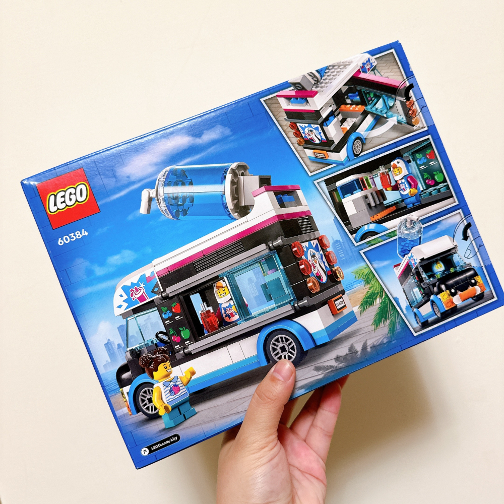 <木木·仕事部屋Mu Mu Studio> 樂高 lego 60384 city 企鵝人偶 企鵝 冰棒車 冰淇淋車-細節圖4