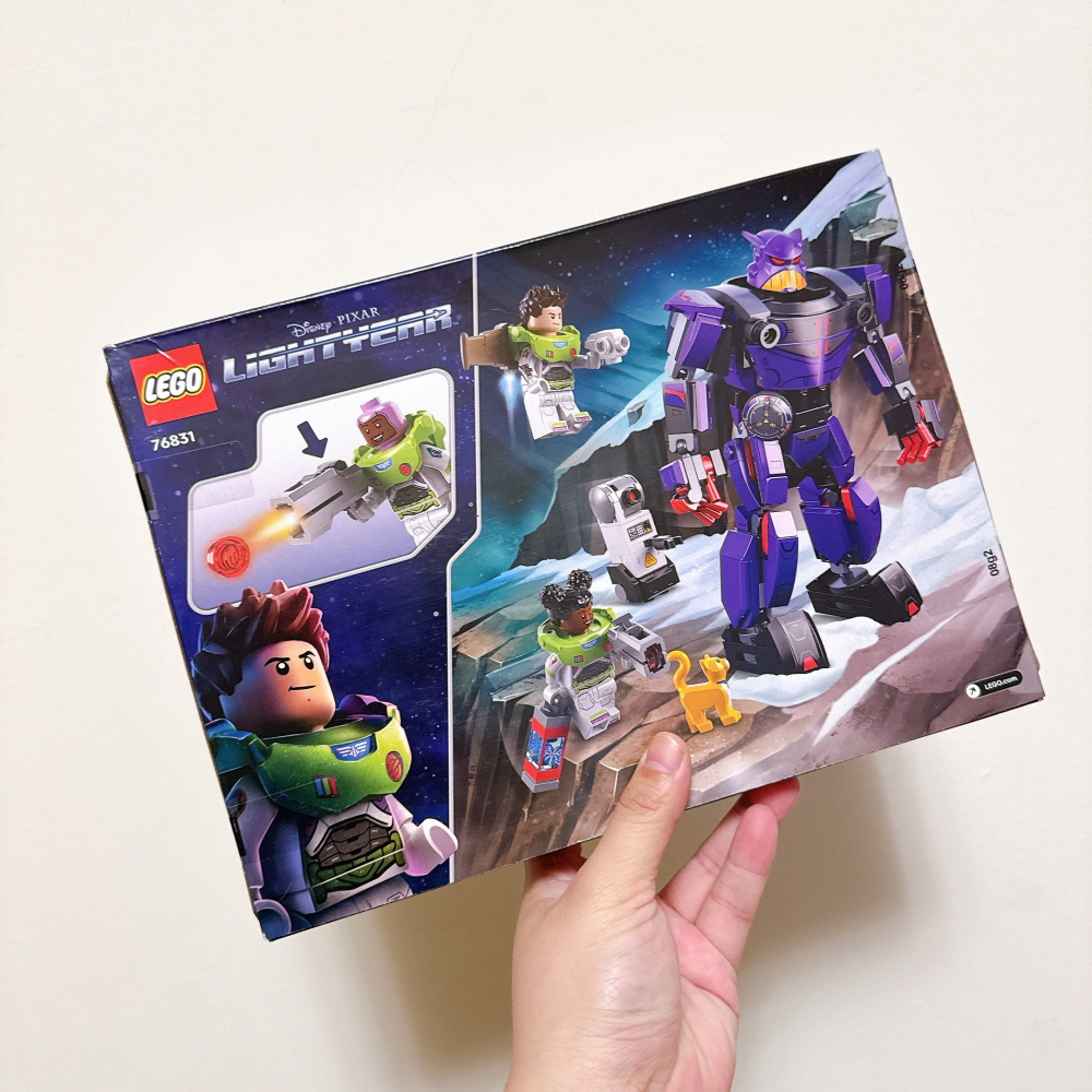 <木木·仕事部屋Mu Mu Studio> 樂高 lego 76831 巴斯光年 巴斯 Zurg 戰鬥 白襪 sox-細節圖6