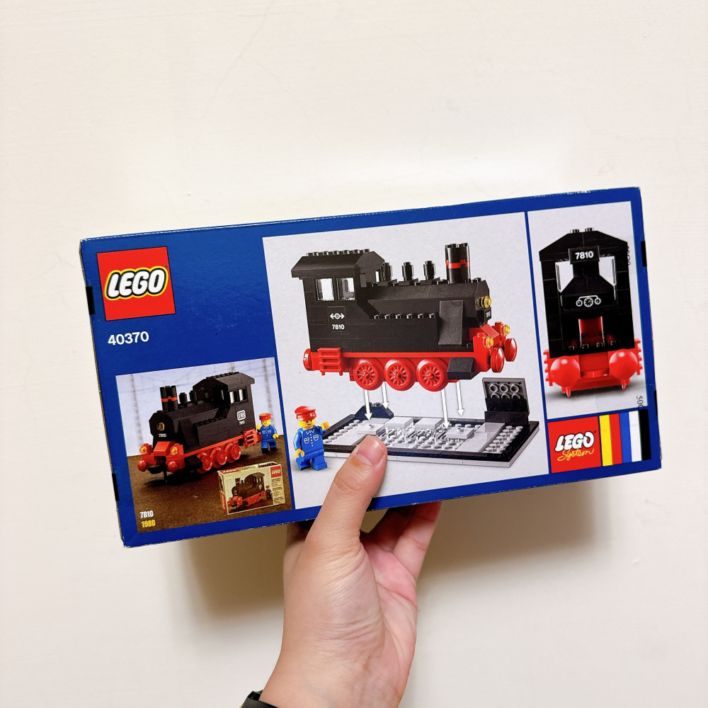 <木木·仕事部屋Mu Mu Studio> 樂高 lego 40370 40週年40週年蒸汽火車 蒸汽火車 火車駕駛員-細節圖6