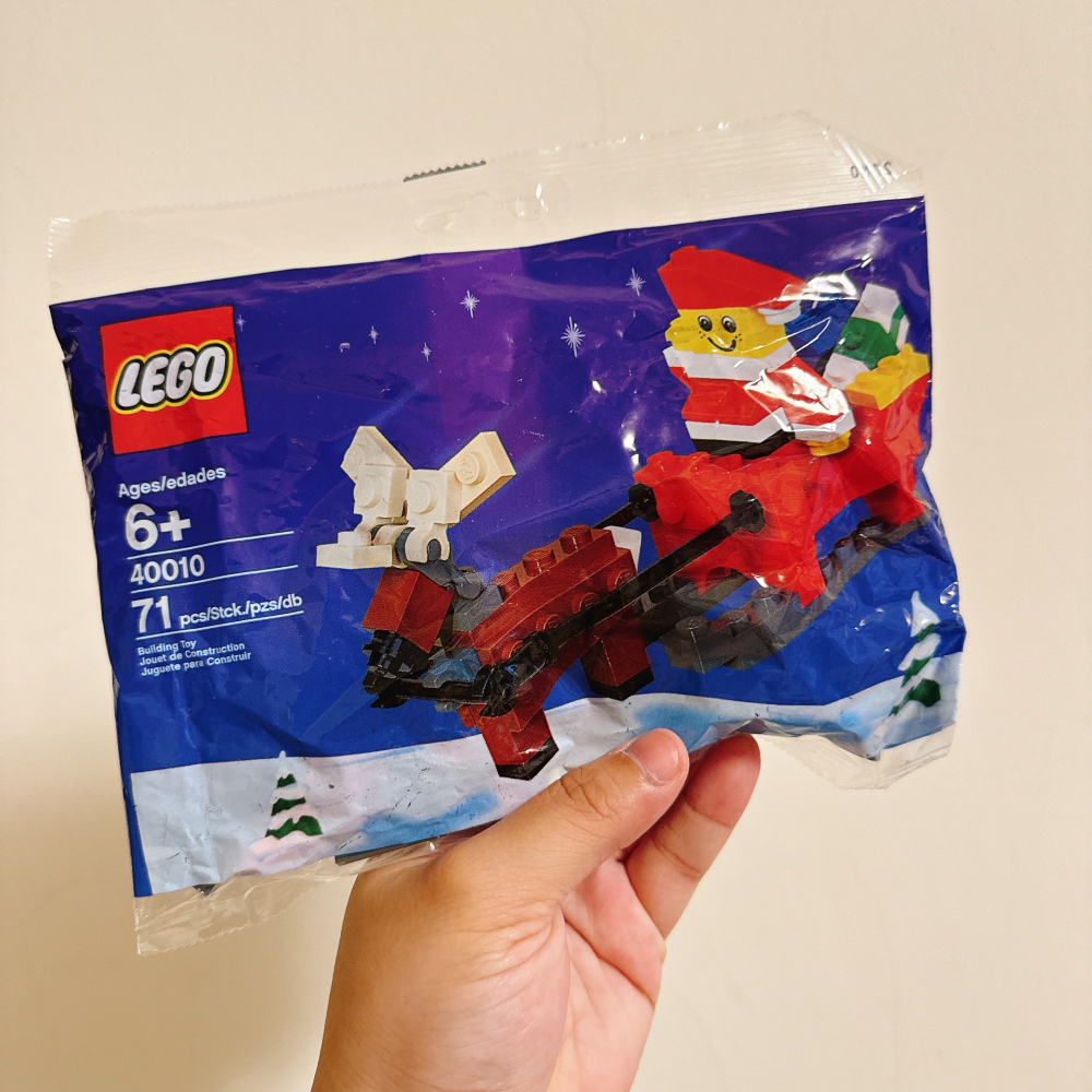 <木木·仕事部屋 Mu Mu Studio> 樂高 lego 40010 聖誕老公公雪橇 聖誕禮物 聖誕節 聖誕老人 麋-細節圖2