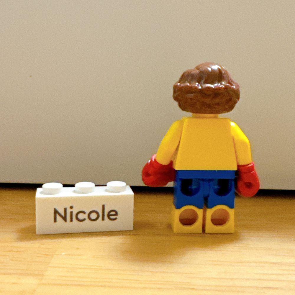 <木木·仕事部屋 Mu Mu Studio>二手 樂高 lego 8805 拳擊手 拳擊 拳擊選手 運動員 人偶 人偶-細節圖2