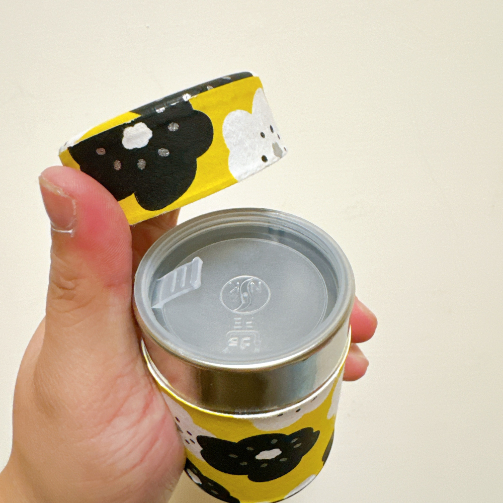 <木木·仕事部屋 Mu Mu Studio> 二手 SOU SOU sousou 茶葉罐 茶罐 小罐 收納罐 微笑 黃-細節圖6