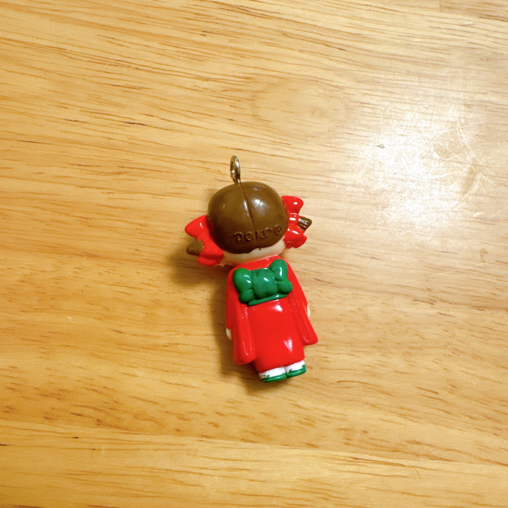 <木木·仕事部屋 Mu Mu Studio> 不二家 FUJIYA 牛奶妹 迷你吊飾組 吊墜 Peko 人偶吊飾-細節圖4