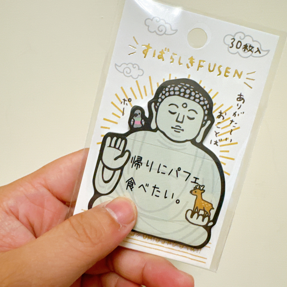 <木木·仕事部屋 Mu Mu Studio> 日本 KAMIO 大佛便利貼 大佛 便利貼 便條紙 memo紙 文具-細節圖3