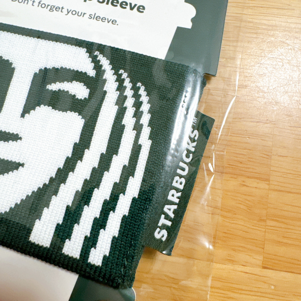 <木木·仕事部屋 Mu Mu Studio>  星巴克 Starbucks 星巴克女神隔熱套 隔熱套 杯套 環保杯套-細節圖3