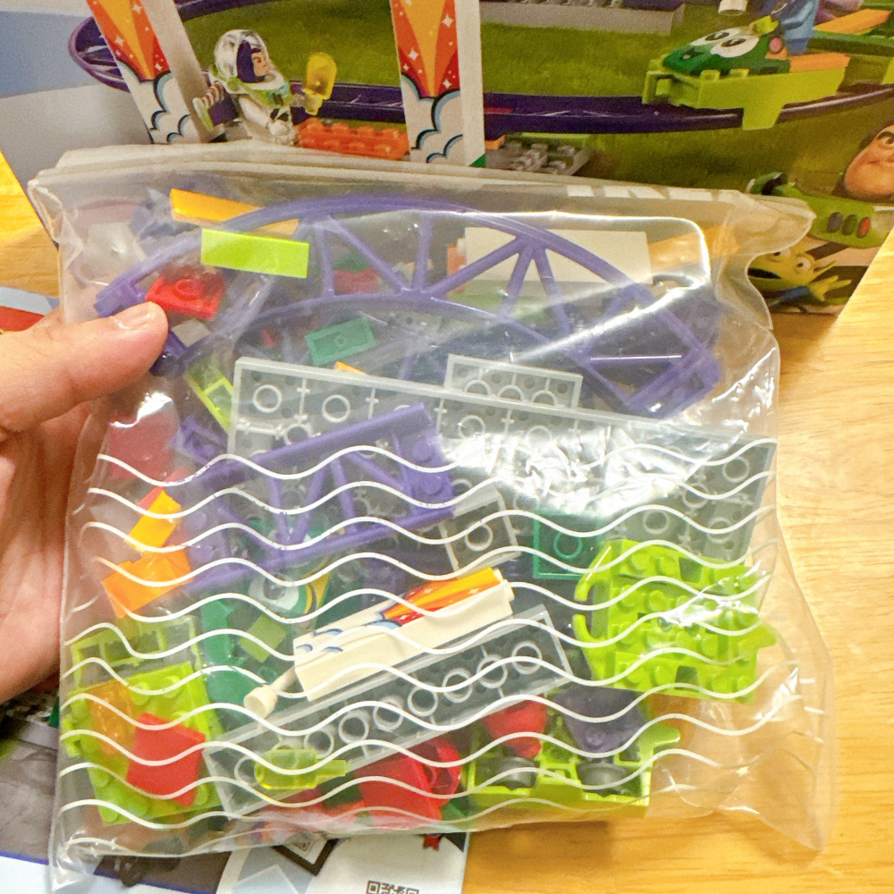 <木木·仕事部屋 Mu Mu Studio> 二手 樂高 lego 10771 玩具總動員4 巴斯 三眼怪 嘉年華雲霄-細節圖3