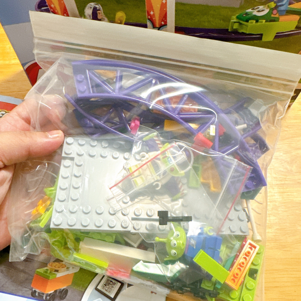 <木木·仕事部屋 Mu Mu Studio> 二手 樂高 lego 10771 玩具總動員4 巴斯 三眼怪 嘉年華雲霄-細節圖4