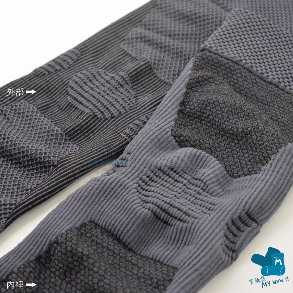 儂儂 石墨烯護膝-1雙裝 男女適用 肌力加壓支撐 運動護具 機能護膝 保健護具  石墨 NONNO NO.13991-細節圖3