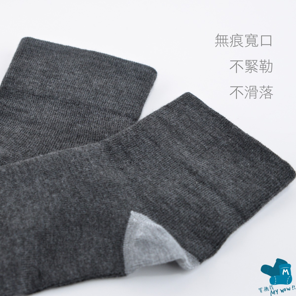 Romance 無痕襪 無束口 寬口襪 休閒襪 1/2襪 短襪 短筒襪 男襪 女襪 學生襪 益祥織襪 RO-304-細節圖2