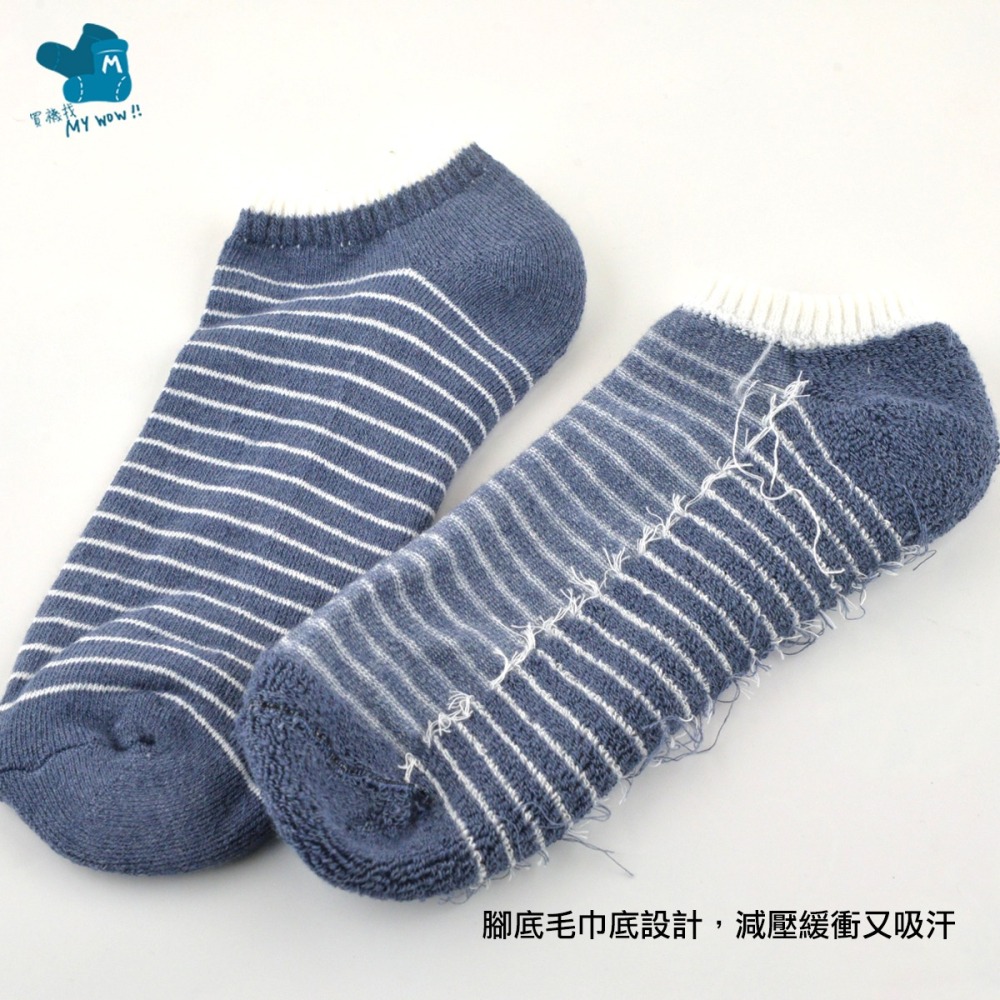 BVD 船型氣墊襪 22-25 CM #時尚 #雅痞風 B.V.D. 帆船襪 厚襪 氣墊襪 船襪 色襪 女襪-細節圖2