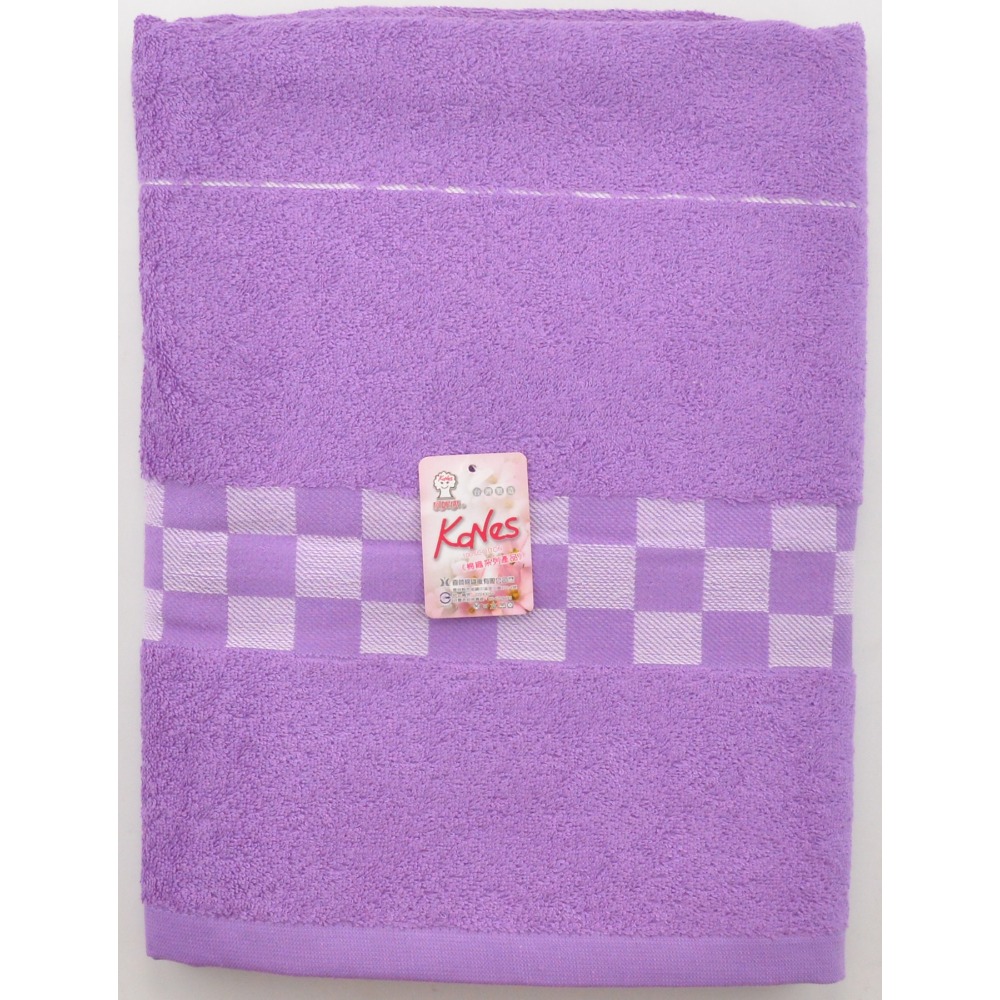 [浴巾]鍛格浴巾 吸水性強 包巾 洗澡巾 大浴巾 台灣製造 KONES 珂妮絲 毛巾家族 大毛巾 NO.4802 喜帥-規格圖4