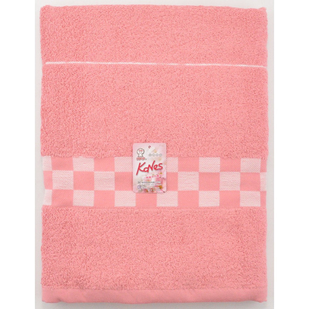 [浴巾]鍛格浴巾 吸水性強 包巾 洗澡巾 大浴巾 台灣製造 KONES 珂妮絲 毛巾家族 大毛巾 NO.4802 喜帥-規格圖4