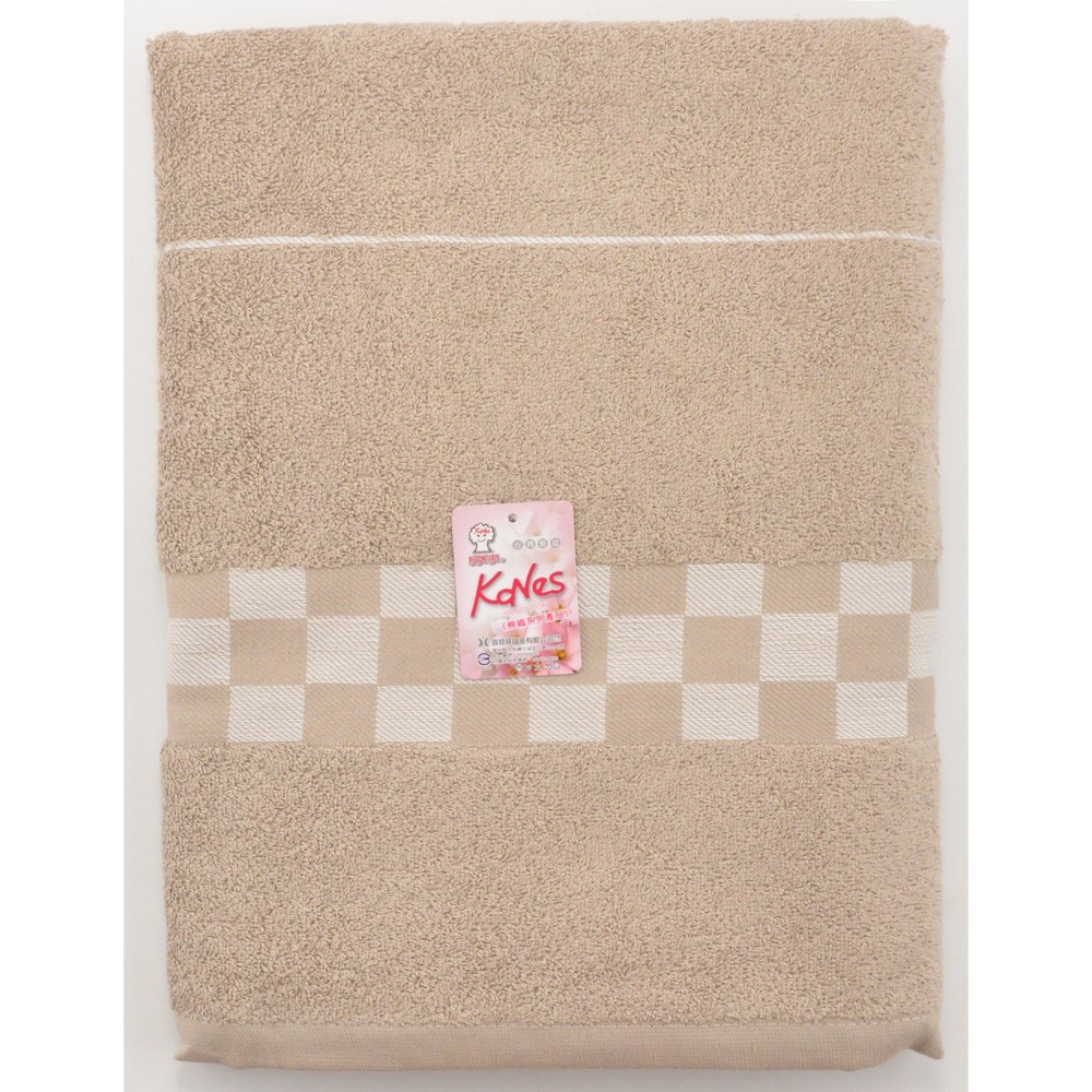 [浴巾]鍛格浴巾 吸水性強 包巾 洗澡巾 大浴巾 台灣製造 KONES 珂妮絲 毛巾家族 大毛巾 NO.4802 喜帥-規格圖4