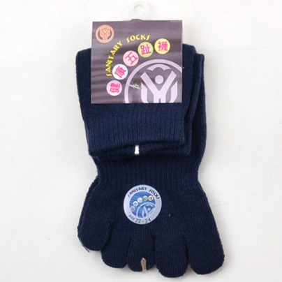 亨利達 休閒五趾短襪 1/2 無腳後跟 男女適用 一般厚度 透氣 吸濕排汗 五趾襪 五指襪 短襪 NO.733-規格圖4