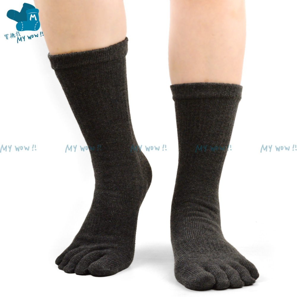 亨利達 休閒五趾長襪 無腳後跟 男女適用 一般厚度 除臭襪 吸濕排汗 五趾襪 五指襪 小腿襪 中筒五趾襪 NO.833-細節圖2