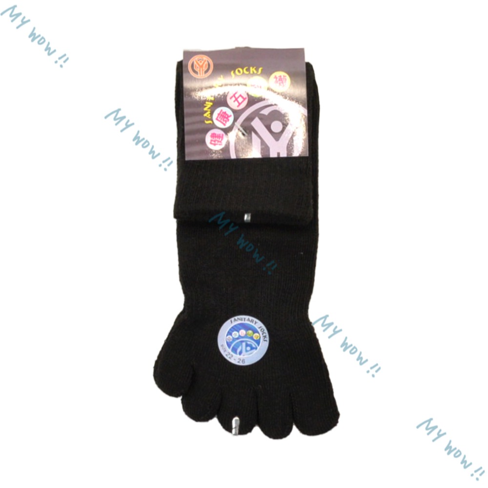 亨利達 休閒五趾長襪 無腳後跟 男女適用 一般厚度 除臭襪 吸濕排汗 五趾襪 五指襪 小腿襪 中筒五趾襪 NO.833-規格圖6