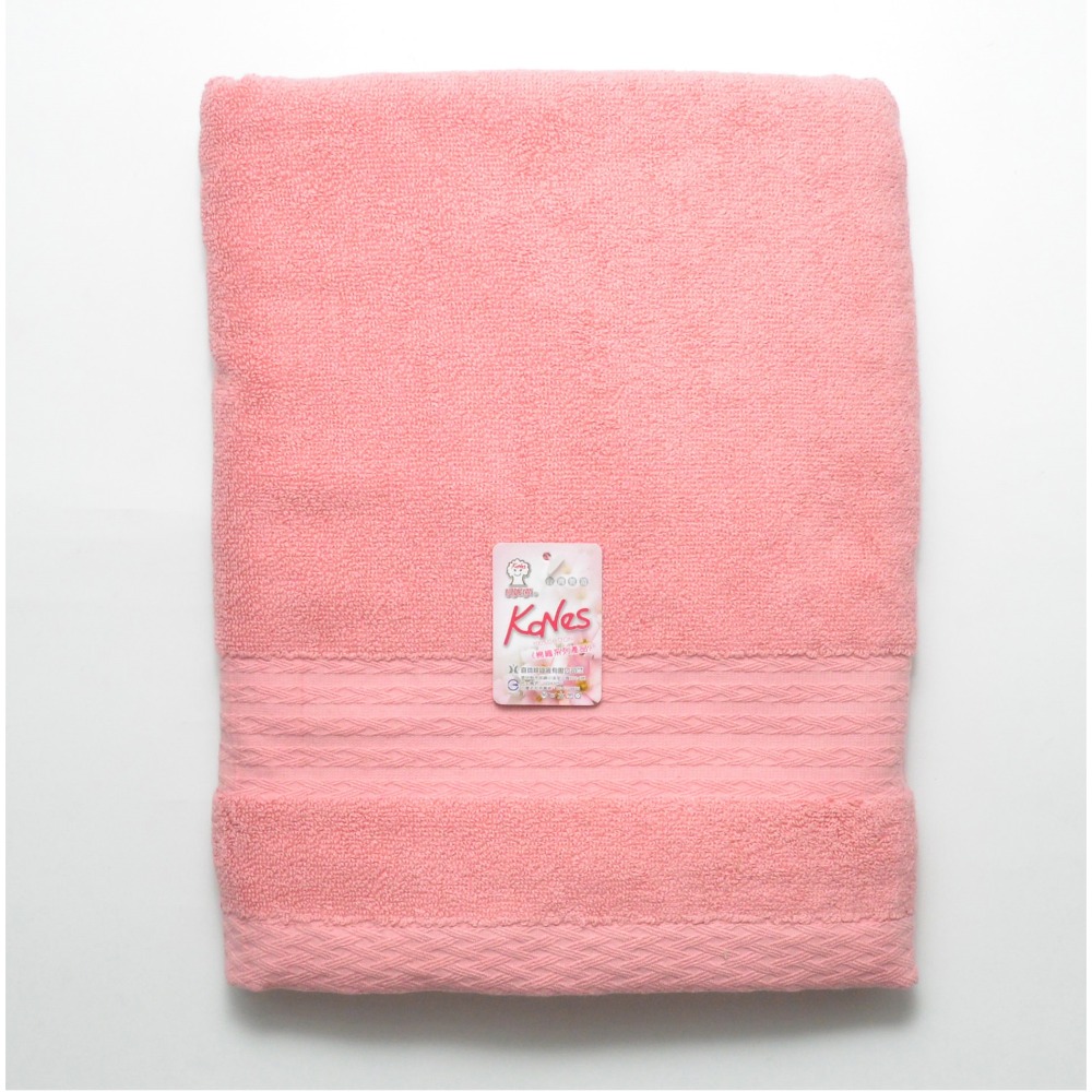 厚🔥[浴巾] 14兩飯店級浴巾 雙股 加厚 吸水性強 台灣製造 厚浴巾 KONES 珂妮絲 毛巾家族 NO.580-規格圖6