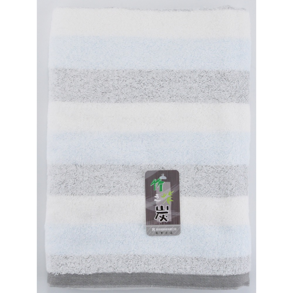 [浴巾] KONES 三色竹炭浴巾 一般厚度 純棉浴巾 吸水浴巾 包巾 珂妮絲 麥襪企業社 KONES-403 喜帥-規格圖5