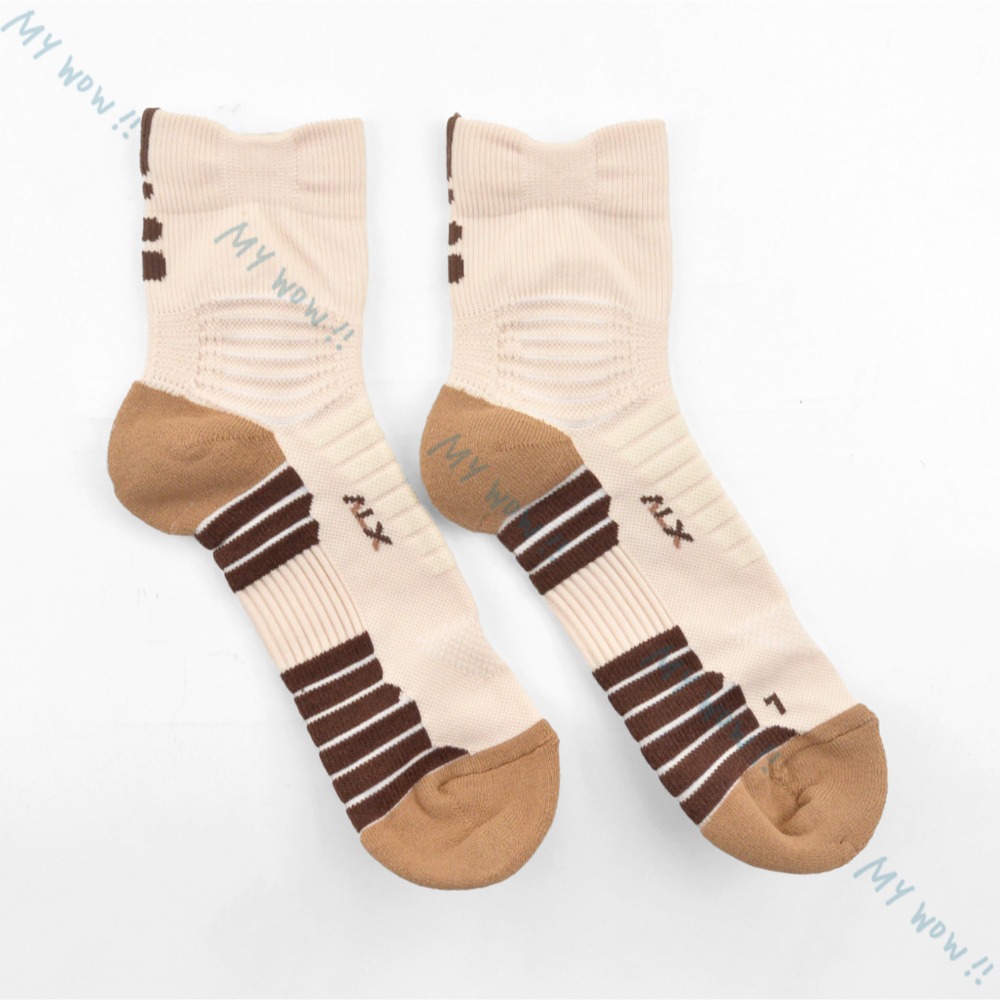 AFS 機能1/2毛巾底運動襪 超消臭 抗菌除臭 足弓襪 機能襪 運動襪 籃球襪 短襪 男襪 女襪 AFS-001-規格圖5